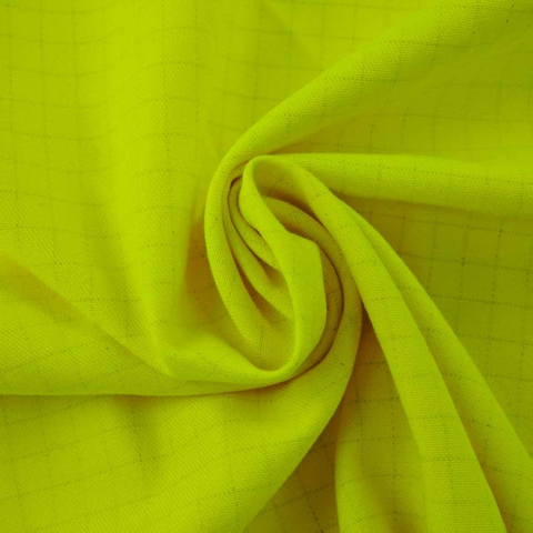 Modacrylic Cotton Conductive Fiber Blended Fire Resistant Fabric