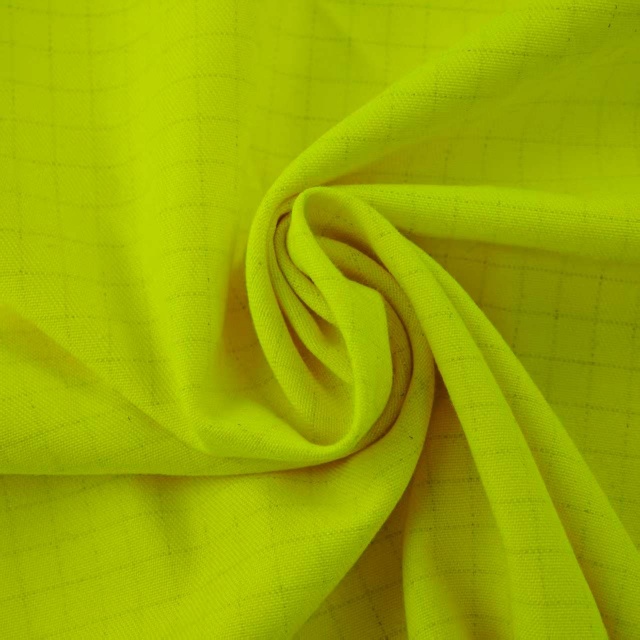 Modacrylic Cotton Conductive Fiber Blended Fire Resistant Fabric