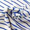 Modacrylic Cotton Blended Flame Retardant Stripes Interlock Fabric