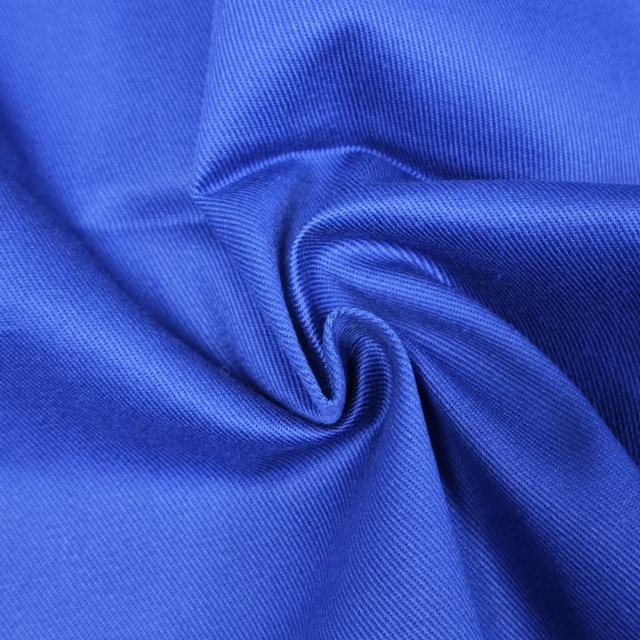 230GSM Cotton Flame Retardant Twill Woven Fabric 