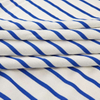 Modacrylic Cotton Blended Flame Retardant Stripes Interlock Fabric